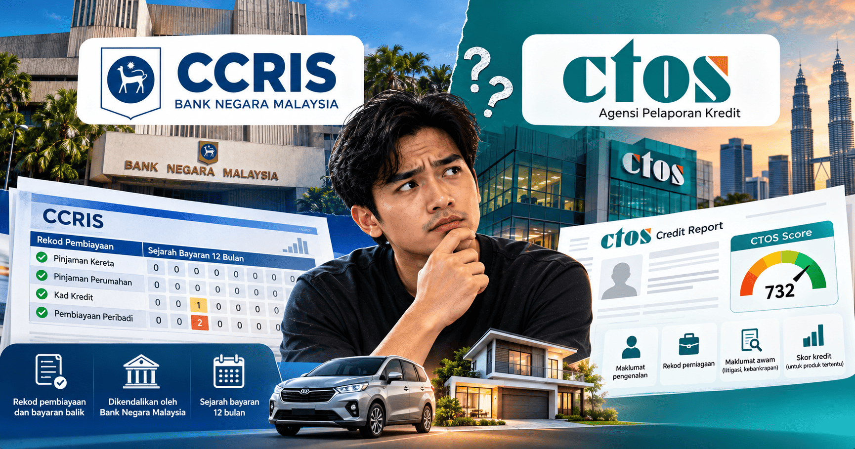 Apa Itu CCRIS dan CTOS? Ini Perbezaan Yang Ramai Keliru