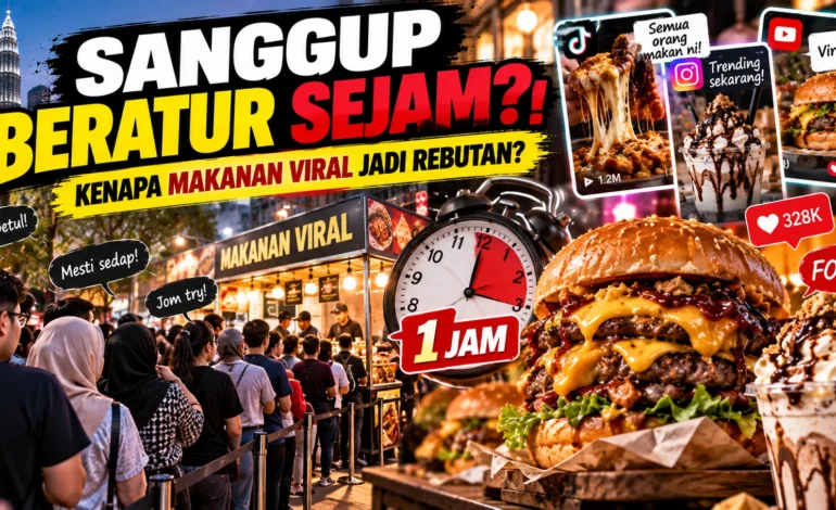 Kenapa Orang Malaysia Suka Beratur Panjang Untuk Makanan Viral? Ini 7 Sebab Menarik!